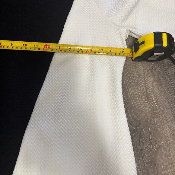 Calvin Klein Black & White Colorblock Sheath Dress Elegant Chic Midi - Picture 7 of 10